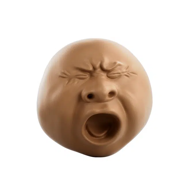 龙智优 茶宠哈欠人头 整蛊搞怪 解压 按压式滋水 创意玩具