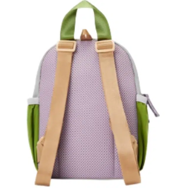 安踏儿童 拼色字母印花 织物 双肩包 常规 儿童款 多色