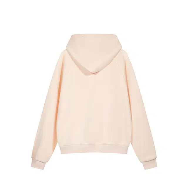 思蓓儿 宽松休闲连帽衫植绒印花美式潮牌加绒女上衣卫衣 女款