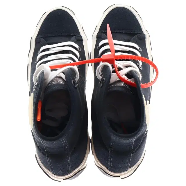 Off-White Vulcanized Hi Black Striped