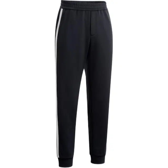 比音勒芬 【热氧空气层】户外运动长裤织带微廓针织裤休闲裤 男款