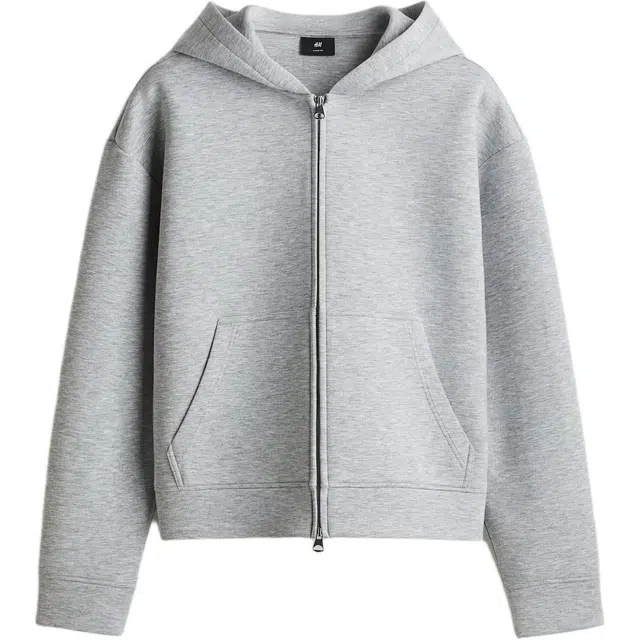H&M Loose Fit Zip Hoodie