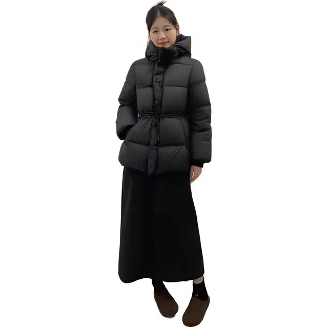 哒头下雨不愁 小香风冬季加厚收腰面包服外套尽显温柔气质与高级感棉服 女款