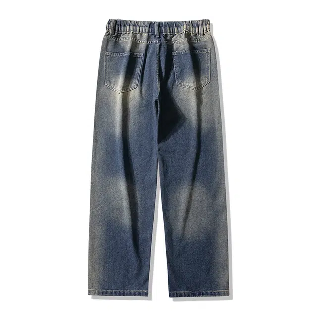 海尔斯 舒适简约百搭通勤牛仔裤 男女同款