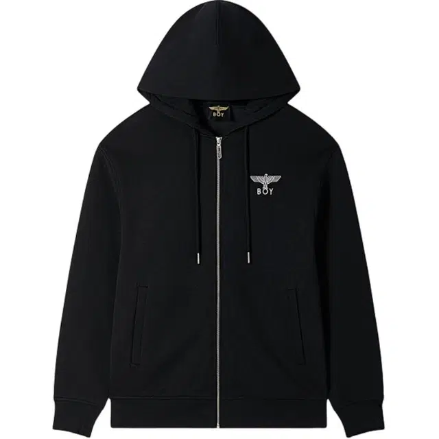 Boy London Embroidered Zip Hoodie