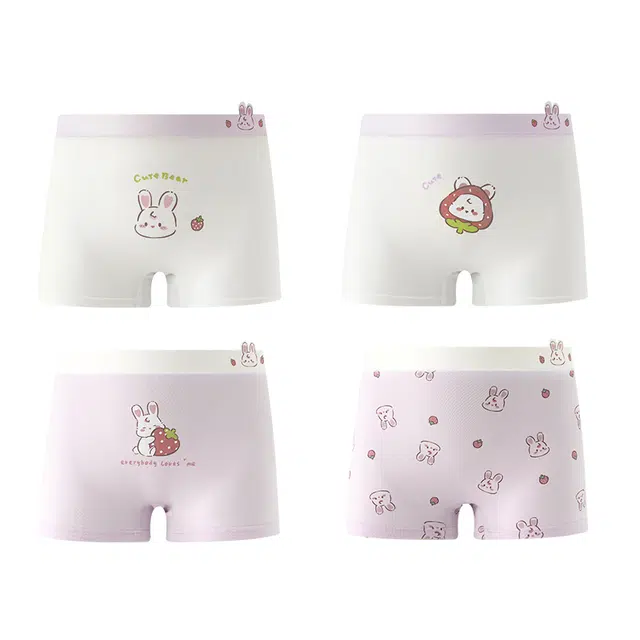 棉奇熊 抗菌舒适洋气内裤儿童款