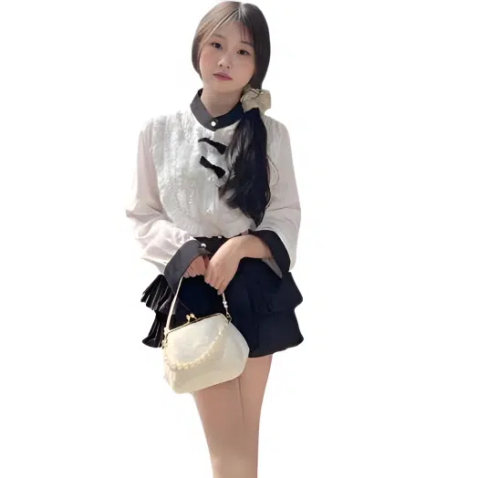 丝絮丝绸 简约通勤百搭长袖舒适优雅时尚裙装套装 女款