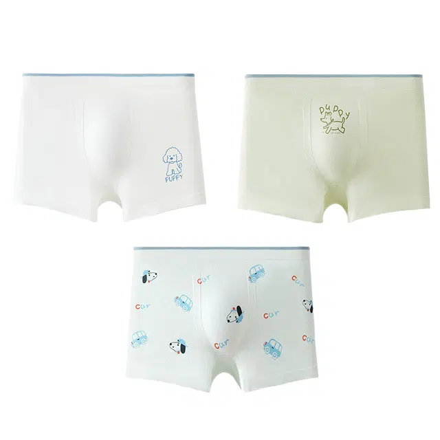 棉奇熊 柔软舒适亲肤透气内裤中小童