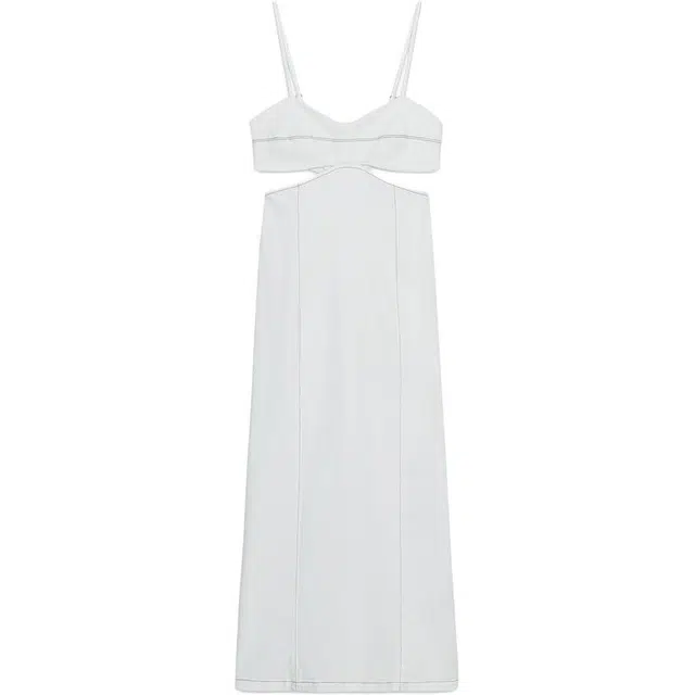 ZARA V-Neck Split Dress