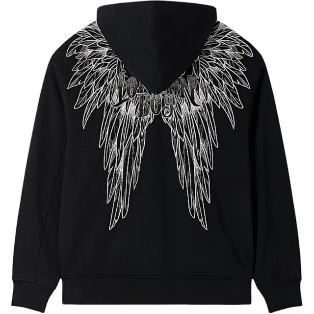 Boy London Embroidered Zip Hoodie