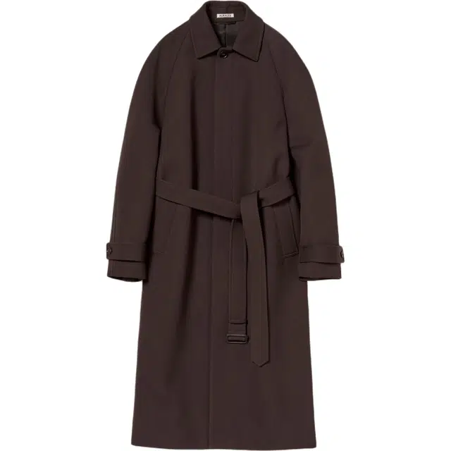 Auralee FW25 TWISTED DOUBLE CLOTH COAT