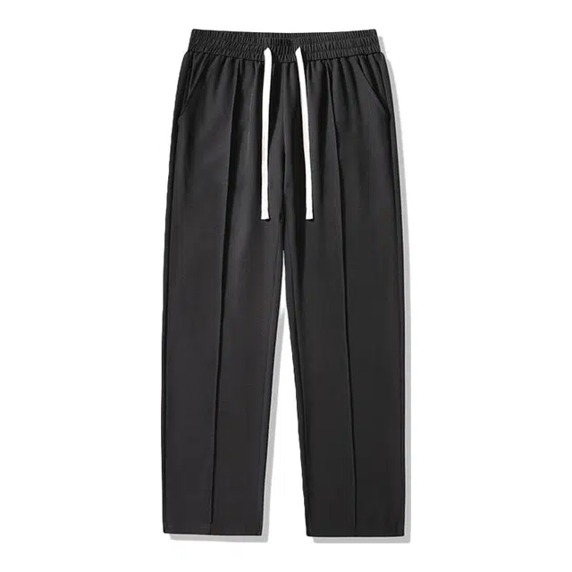 海尔斯 简约舒适纯色百搭加绒加厚休闲裤 男款