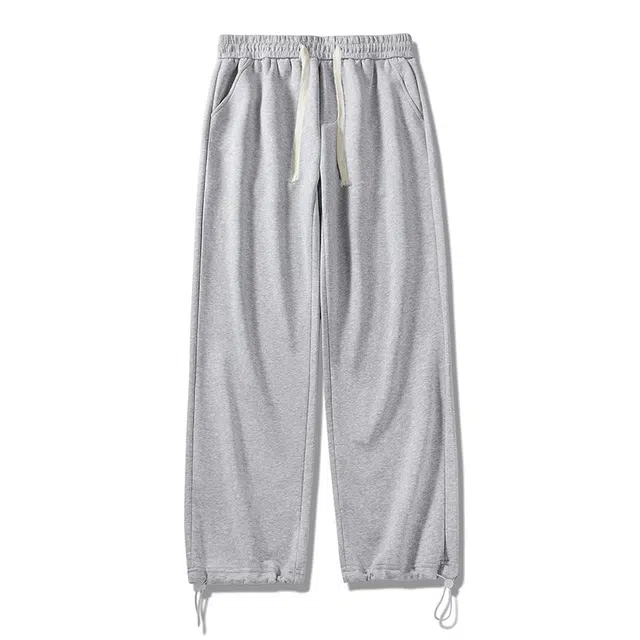 海尔斯 百搭立体运动直筒宽松休闲裤 男款