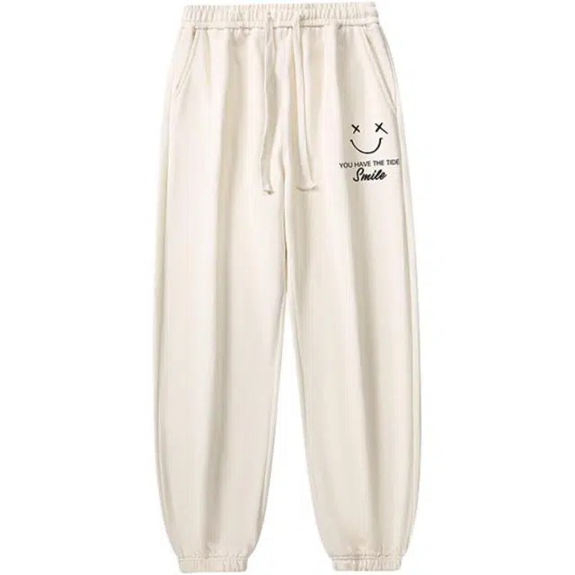 海尔斯 时尚束脚宽松简约百搭舒适休闲裤 男款