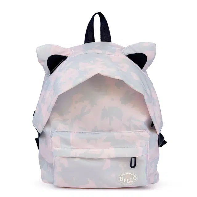 泰格奴 小众设计可爱猫耳朵时尚潮流 涤纶 双肩包 常规 女款 多色