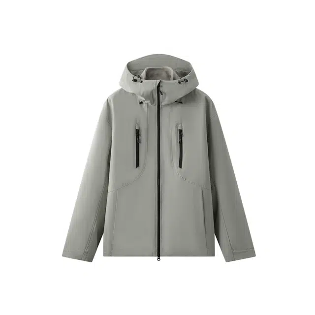 森马 抗静电摇粒绒夹克 男女同款