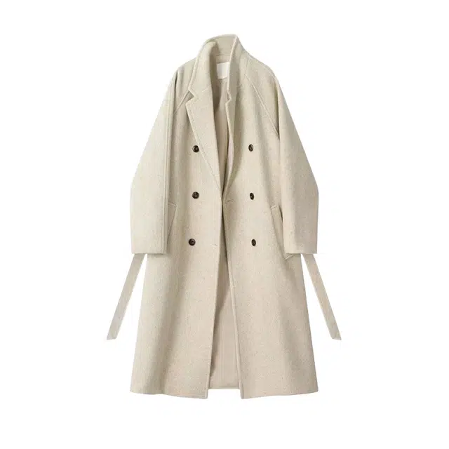 望莱仕 女中长款秋冬韩系高级感气质外套大衣 女款