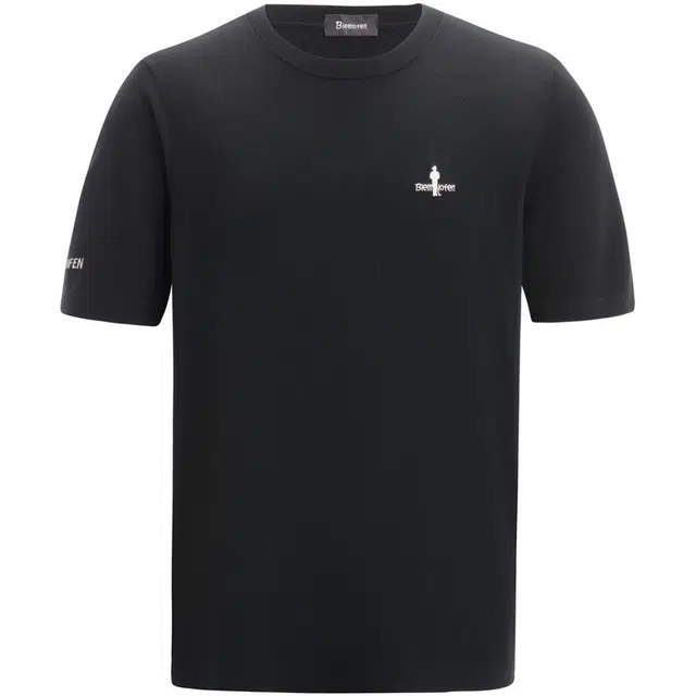 比音勒芬 金秋臻选静默复古老钱风穿搭绵羊毛不扎身不起球舒适百搭时尚大气气质都市质感基础休闲圆领时尚针织衫 男款