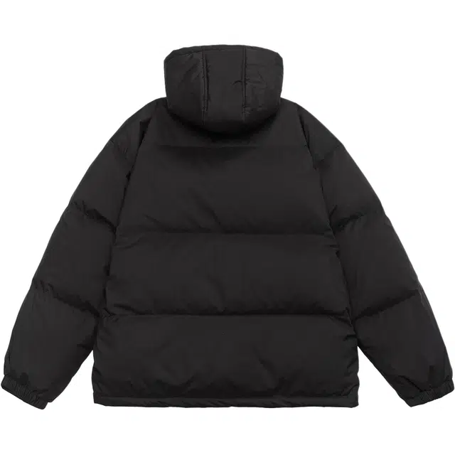 美式复古简约保暖连帽百搭上衣外套羽绒服 男款