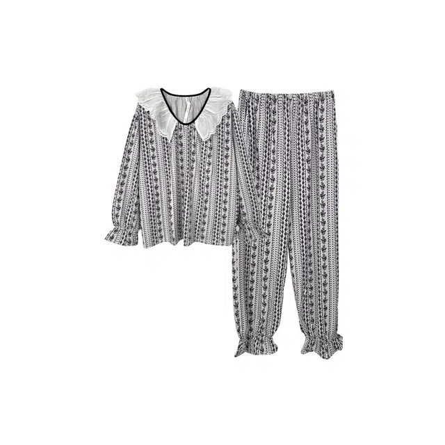 贝妍 简约舒适休闲家居服睡衣套装 女款