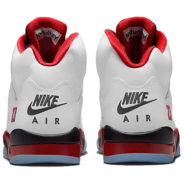 Jordan Air Jordan 5 Fire RedBlack Tongue