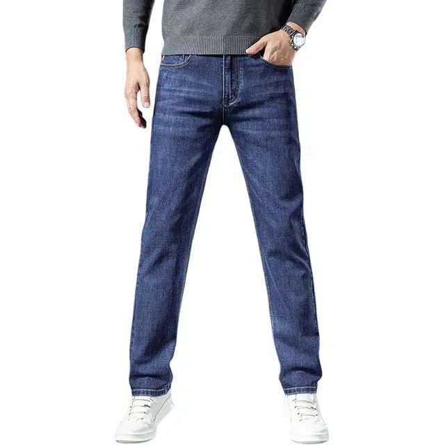 海尔斯 舒适时尚简约牛仔裤 男款