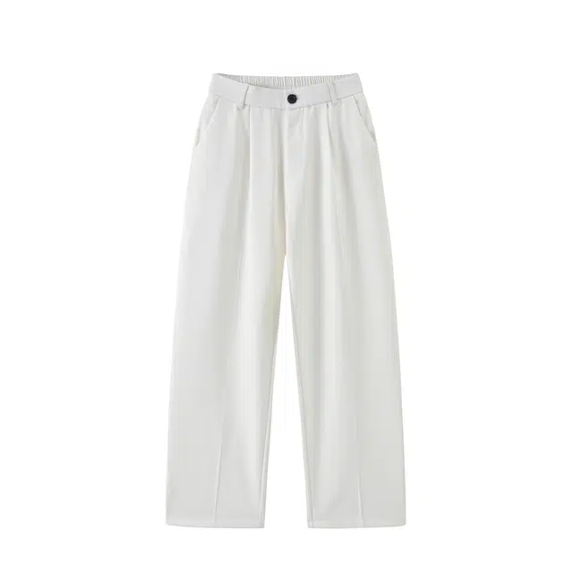 海尔斯 垂感宽松直筒休闲裤 男款