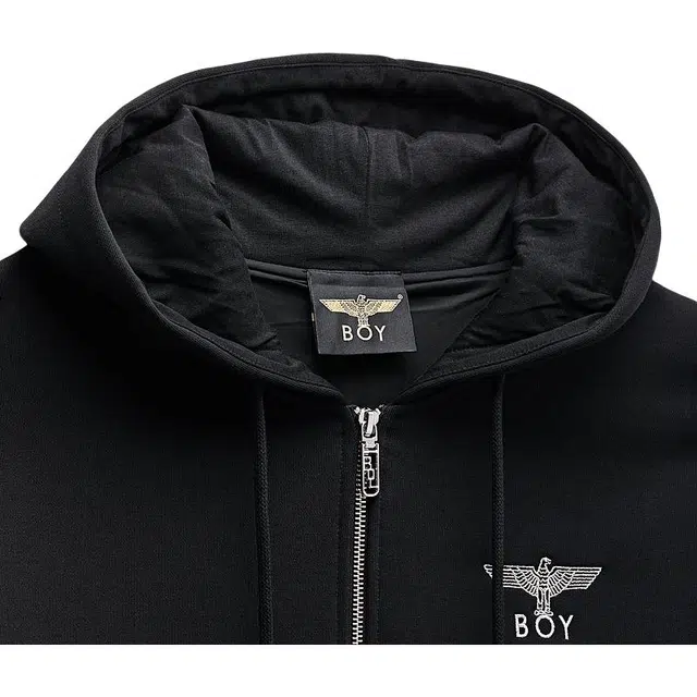 Boy London Embroidered Zip Hoodie