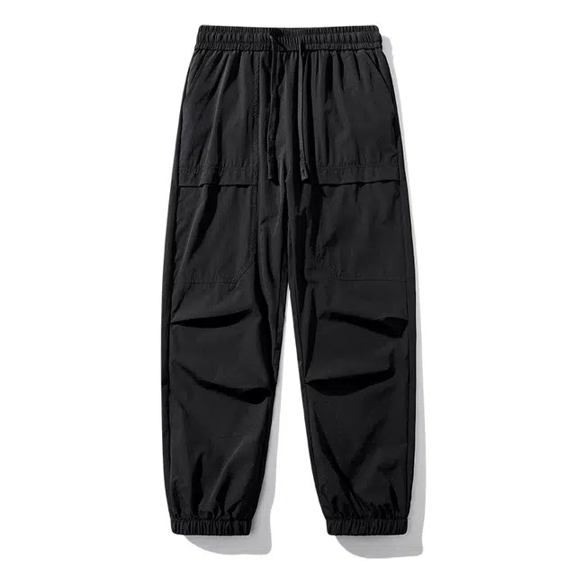 海尔斯 百搭时尚日系束脚运动休闲裤 男款