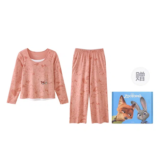 JINGYUN x Disney Zootopia Judy Nick Pajama Set