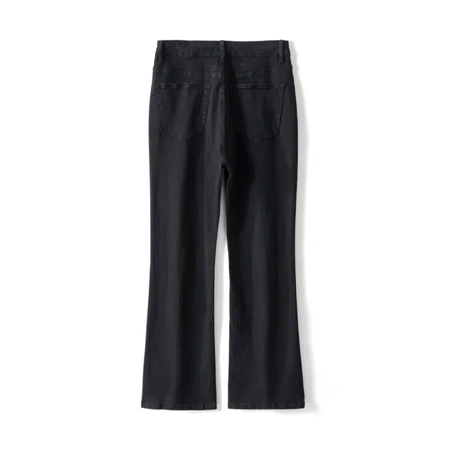 下层基础 微喇弯刀通勤休闲百搭美式巴黎简约柔感不硬舒适亲肤中腰水洗牛仔裤 男女同款