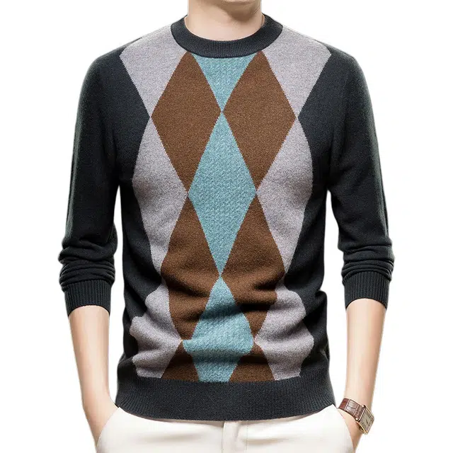 太子龍 舒适百搭休闲打底衫针织衫 男款