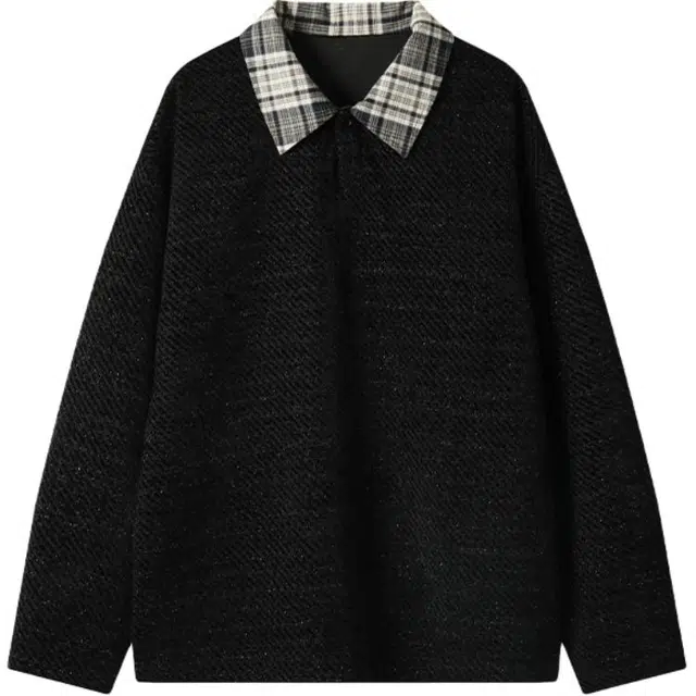 佐菲利 潮流雪尼尔针织衫男款秋季黑白斑马纹长袖恤高级感痞帅上衣卫衣 男女同款