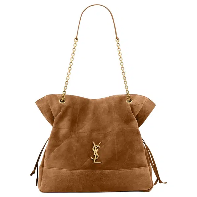 Saint Laurent YSL Jamie Cuir Suede Tote