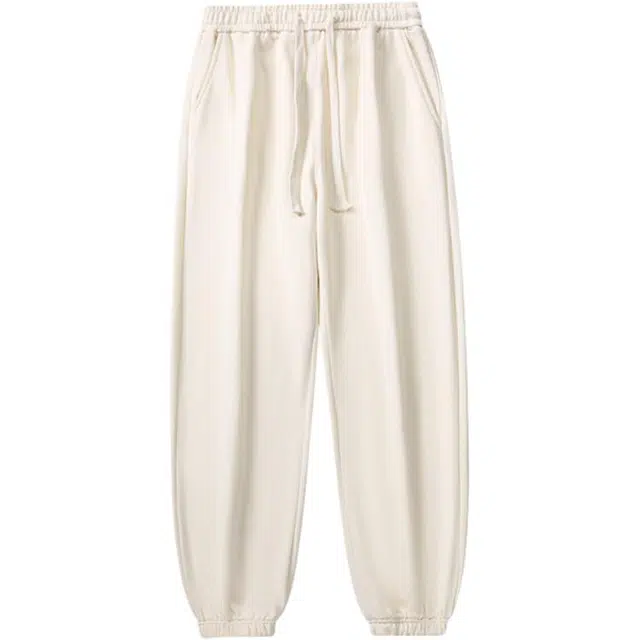 海尔斯 时尚简约宽松百搭系带休闲裤 男款