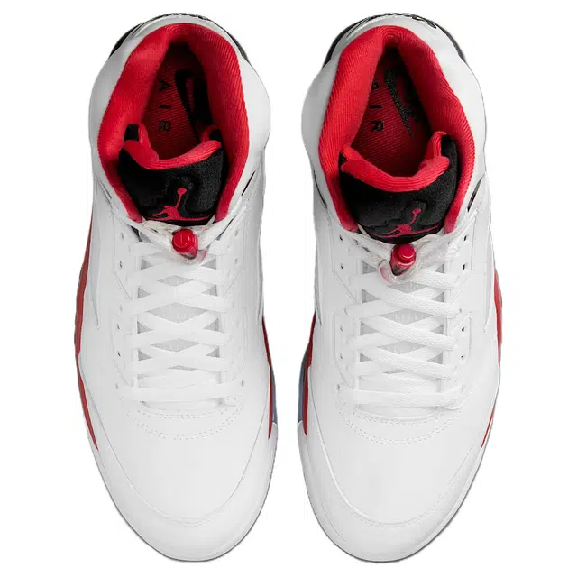 Jordan Air Jordan 5 Fire RedBlack Tongue