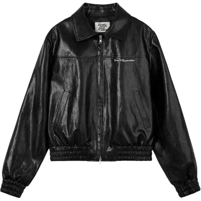 RestRecreation FW25 FAUX LEATHER BLOUSON