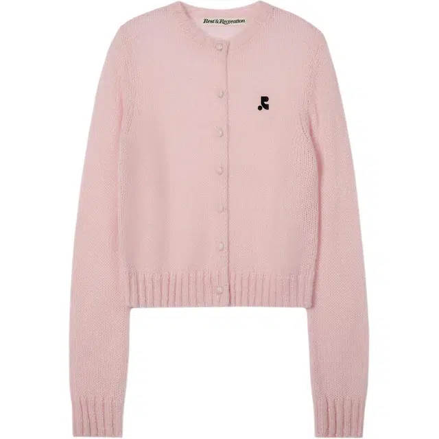 RestRecreation FW25 BUTTON HOLE KNIT CARDIGAN