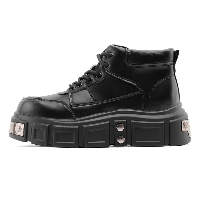 Martin Boots High-Top Platform Black