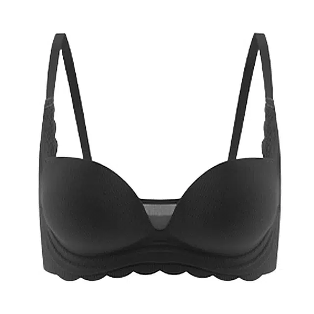 潞优野 舒适聚拢收副乳防下垂提拉上托无钢圈小胸文胸 女款