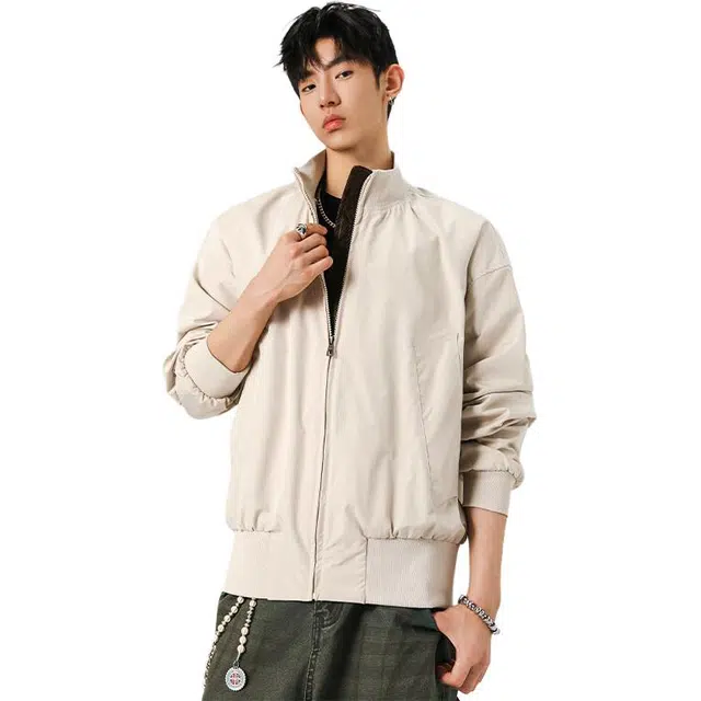 佐菲利 美式立领高级感高街飞行员痞帅百搭棒球服夹克 男女同款