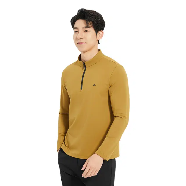 利郎 时尚都市纯色质感简约百搭秋季卫衣 男款