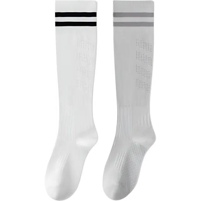 妮轻 网眼健身跳绳高筒袜 女款