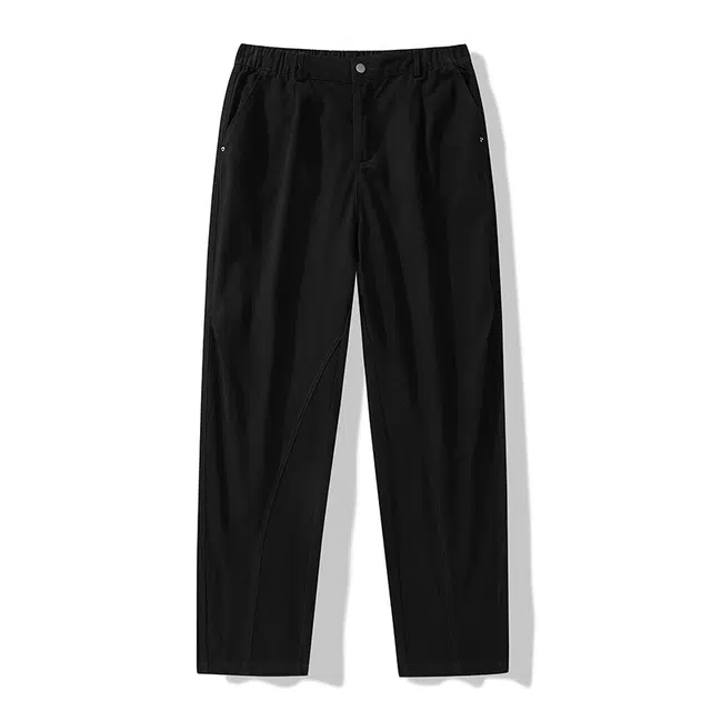 海尔斯 美式运动宽松中腰纯色休闲裤 男款