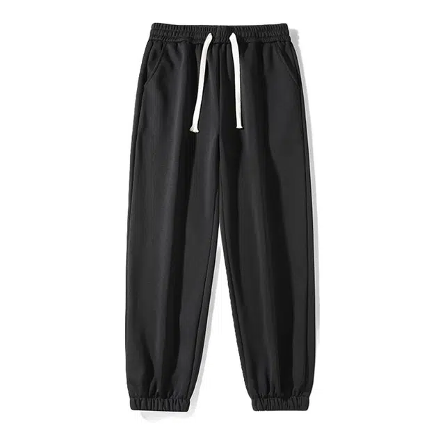 海尔斯 束脚宽松时尚简约百搭休闲裤 男款