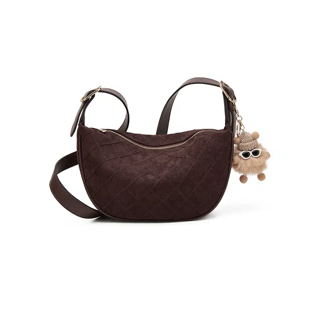 老人头 复古休闲简约日常通勤时尚百搭 织物 单肩斜挎包 女款 多色