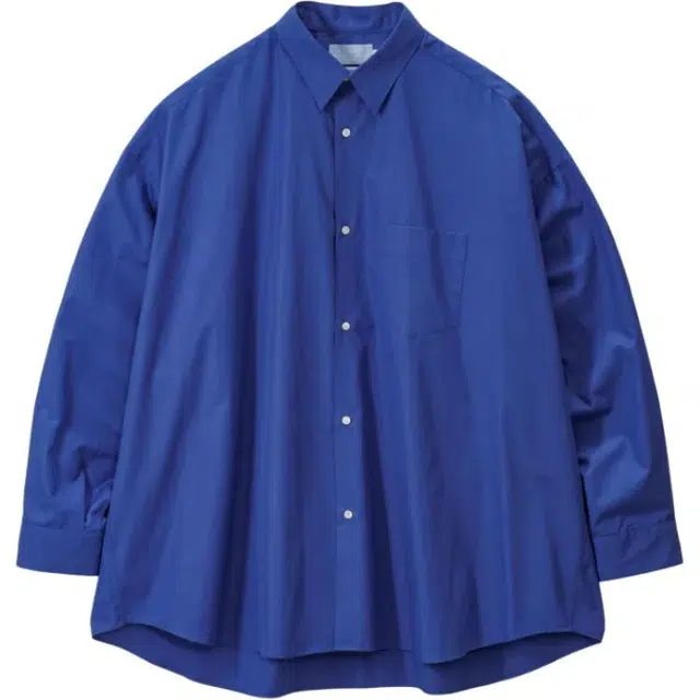 Graphpaper FW25 ALUMO for GP LS Oversized Regular Collar Shirt