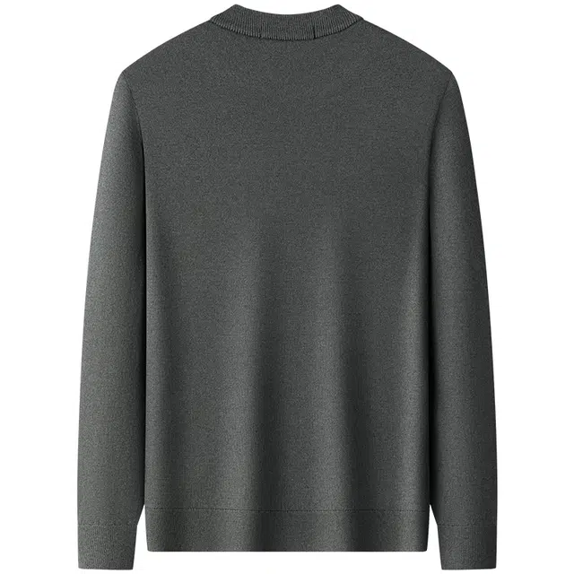 梦特娇 简约圆领舒适复古经典百搭时尚 针织衫 男款