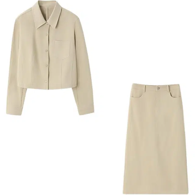 佐塞斯  百搭简约舒适时尚  职业裙装套装  女款