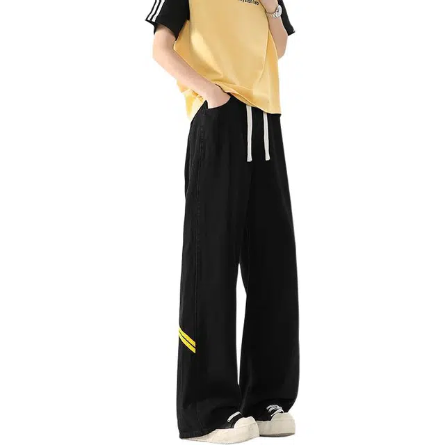 太子龍 美式高街潮流时尚港风休闲长裤牛仔裤 男款